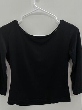 Vintage Sandro Black Blouse